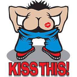 Kiss Ass Emoticon 4