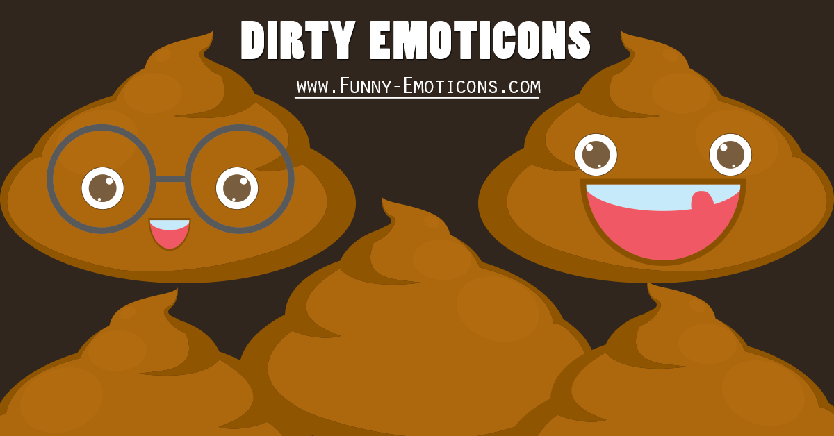 Dirty Emoticons for Facebook Timeline, Chat, Email, SMS Text Messages