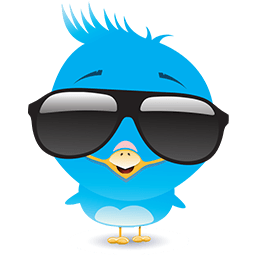 Cool Bird Emoticon