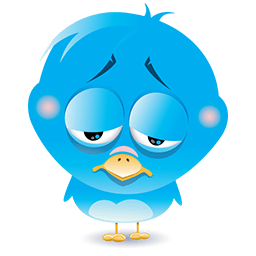 Blue Bird Blues Emoticon