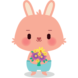 I Brought Flowers Emoticon