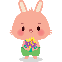 I Brought Flowers Emoticon