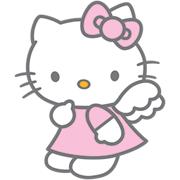 Kitty Angel 3 | ID#: 1008 | Funny Emoticons