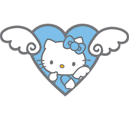 Kitty In Heart Emoticon