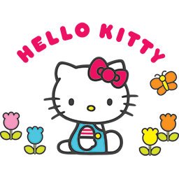 Hello Kitty Garden Emoticon