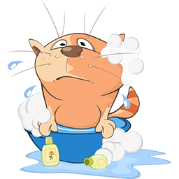 I Hate Baths Emoticon