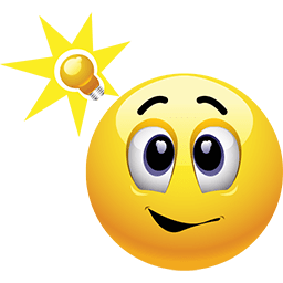 Bright Idea Emoticon