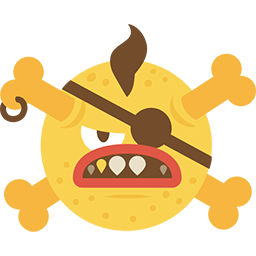 Angry Pirate Emoticon