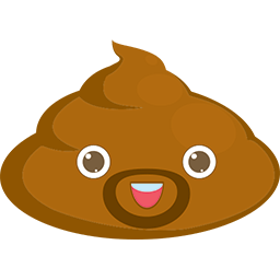 Poop Frenchie Emoticon