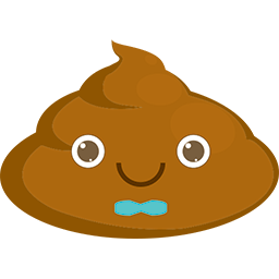 Poop Bowtie Emoticon