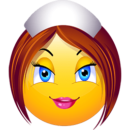Pretty Nurse Emoticon