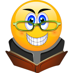 Book Worm Emoticon