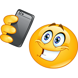 Here's My Selfie Emoticon