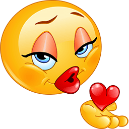 Blowing A Kiss Emoticon