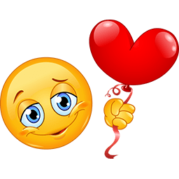 Heart Balloon Emoticon