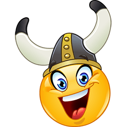 Viking Smile Emoticon