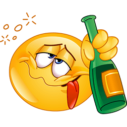 Too Drunk Emoticon