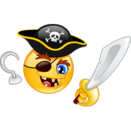 Scary Pirate Emoticon