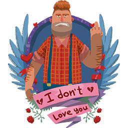 Don't Love U Big Guy Emoticon