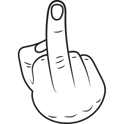 Middle Finger 4 Emoticon