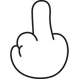 Middle Finger 5 Emoticon