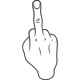 Middle Finger 19 Emoticon