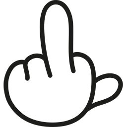 Middle Finger 22 Emoticon