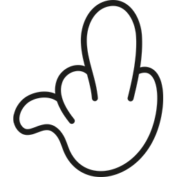 Middle Finger 24 Emoticon